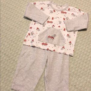 12-18 months Kissy Kissy outfit, washed/never worn